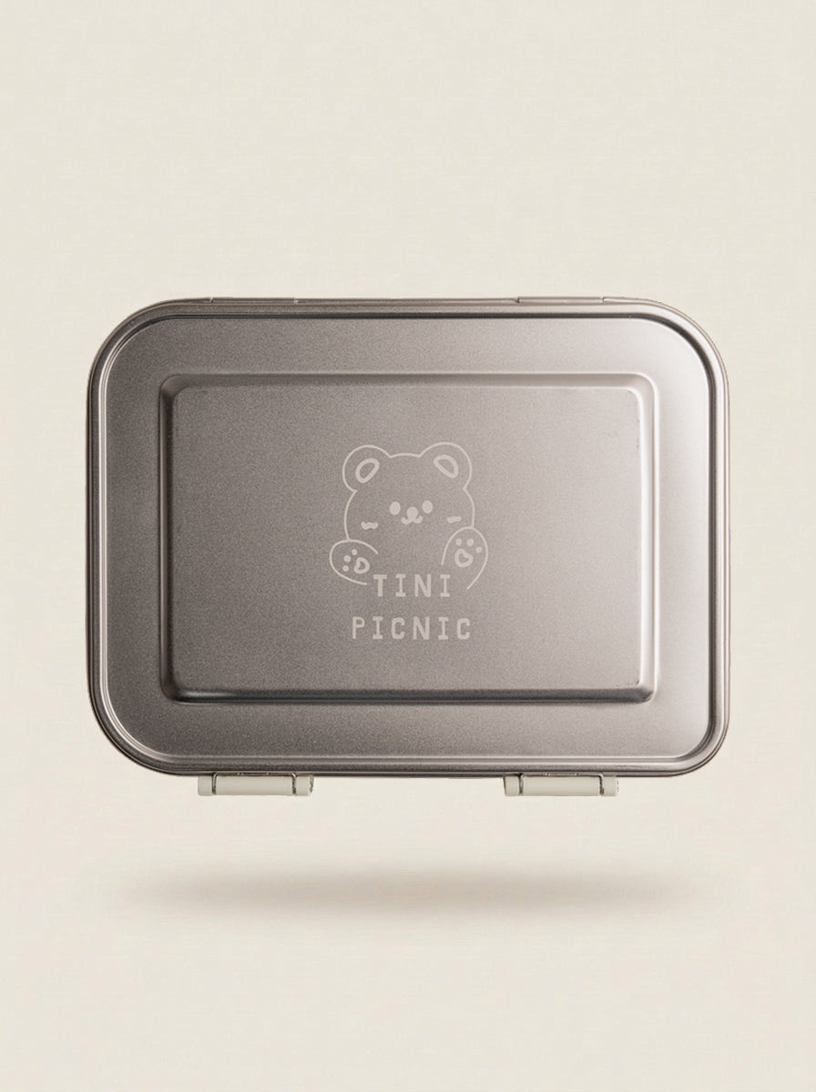 ⁠Tinipicnic Beige - Bear design