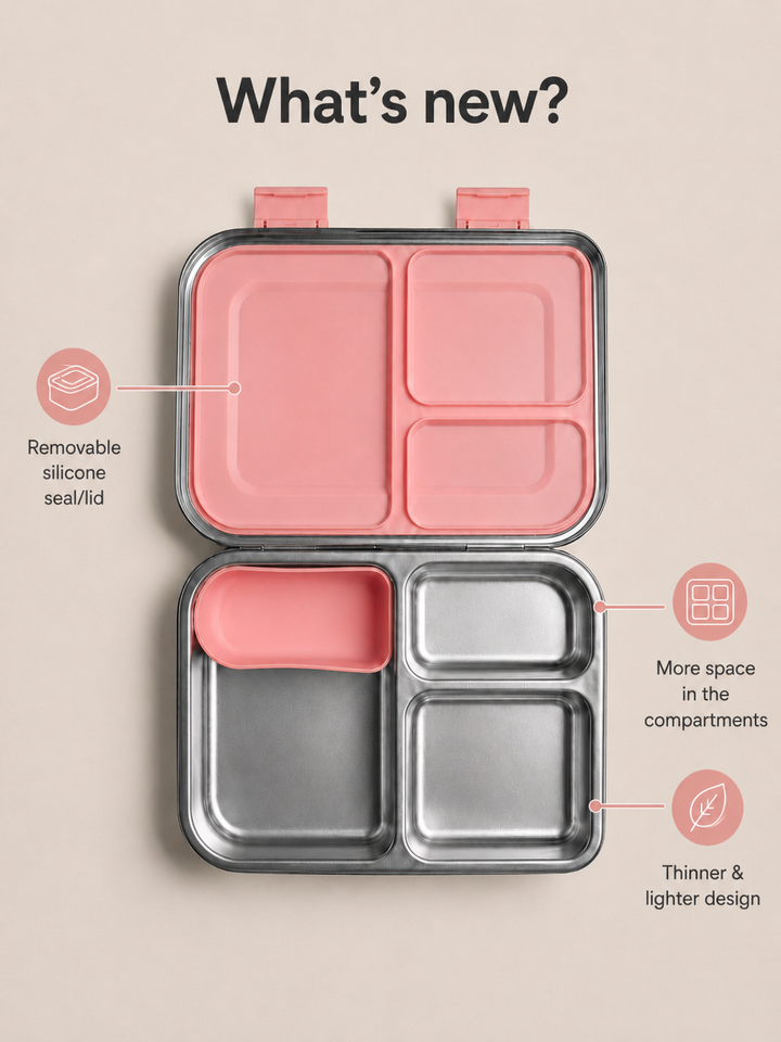 [PRE-ORDER] Mix & Match bundel — 2 RVS lunchboxen 